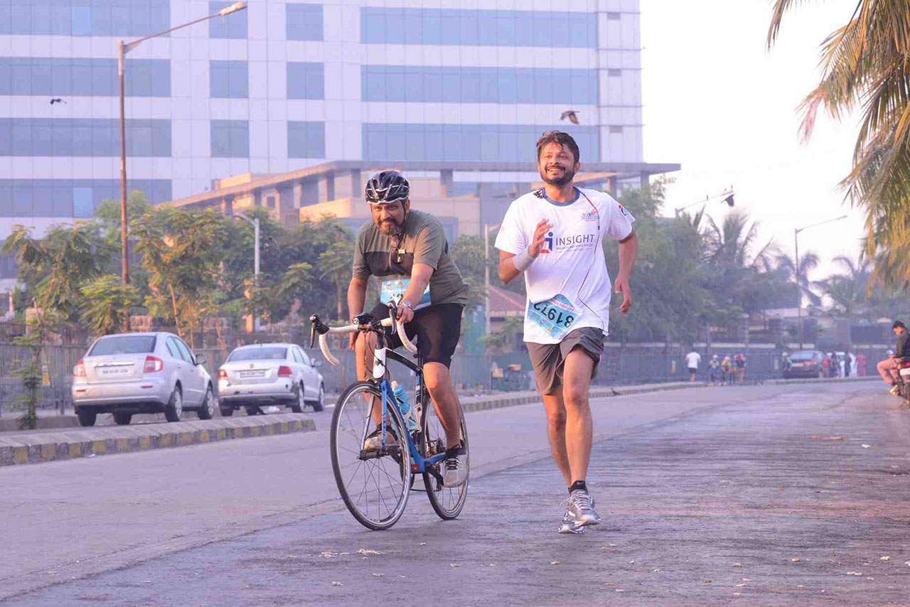 Health Motivation - 10 km Marathon at Mindspace